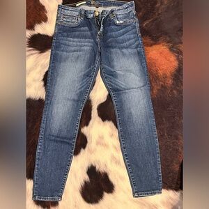 Kut from the Kloth toothpick skinny jeans 10 short